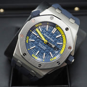 Audemars Piguet Royal Oak Offshore Diver 42mm 15710ST Blue Dial Pre-Owned