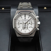 Audemars Piguet Royal Oak Chronograph 41mm 26320ST White Dial Pre-Owned