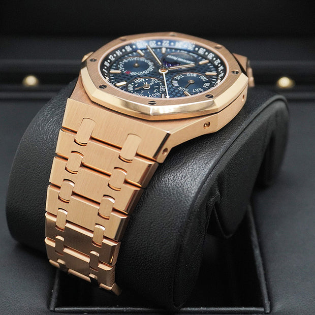 Audemars Piguet Royal Oak Perpetual Calendar 41mm 26574OR.OO.1220OR.02 Blue Dial Pre-Owned