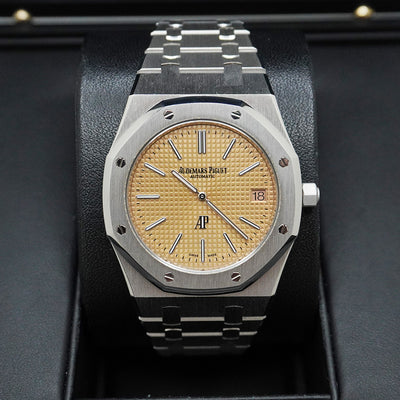 Audemars Piguet Limited Edition Royal Oak "Jumbo" Extra-Thin 39mm 15202BC Pink Dial Pre-Owned