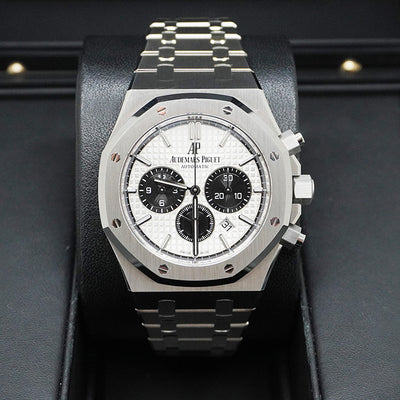 Audemars Piguet Royal Oak Chronograph 41mm 26331ST White Dial Pre-Owned