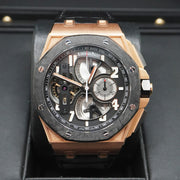 Audemars Piguet Royal Oak Offshore Tourbillon Chronograph 44mm 26288OF Openworked Dial Pre-Owned