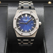 Audemars Piguet Limited Edition Royal Oak Quartz 33mm 67651IP Blue Dial Pre-Owned