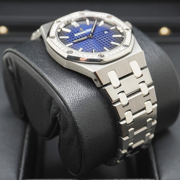 Audemars Piguet Limited Edition Royal Oak Quartz 33mm 67651IP Blue Dial Pre-Owned