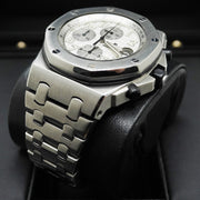 Audemars Piguet Royal Oak Offshore Chronograph White Dial 25721ST.OO.1000ST.07.A Pre-Owned