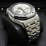 Audemars Piguet Royal Oak Offshore Chronograph White Dial 25721ST.OO.1000ST.07.A Pre-Owned