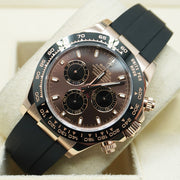 Rolex Daytona 40mm Oyster Flex 116515LN Chocolate Dial