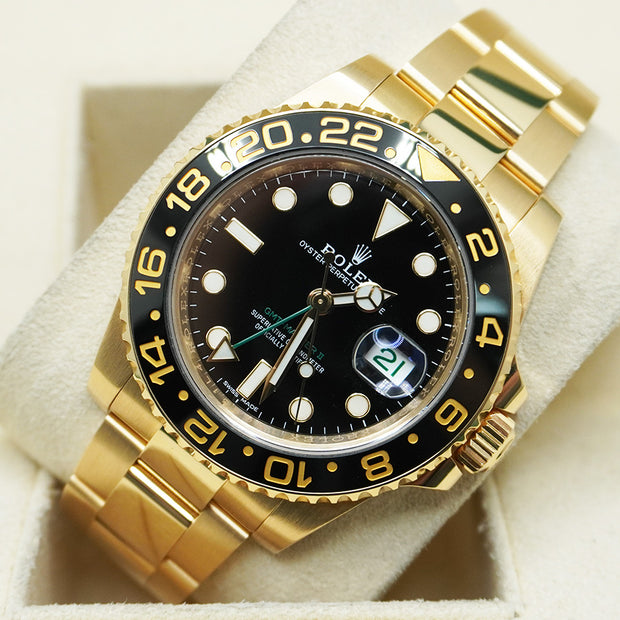 Rolex GMT-Master II 40mm 116718 Black Dial Pre-Owned