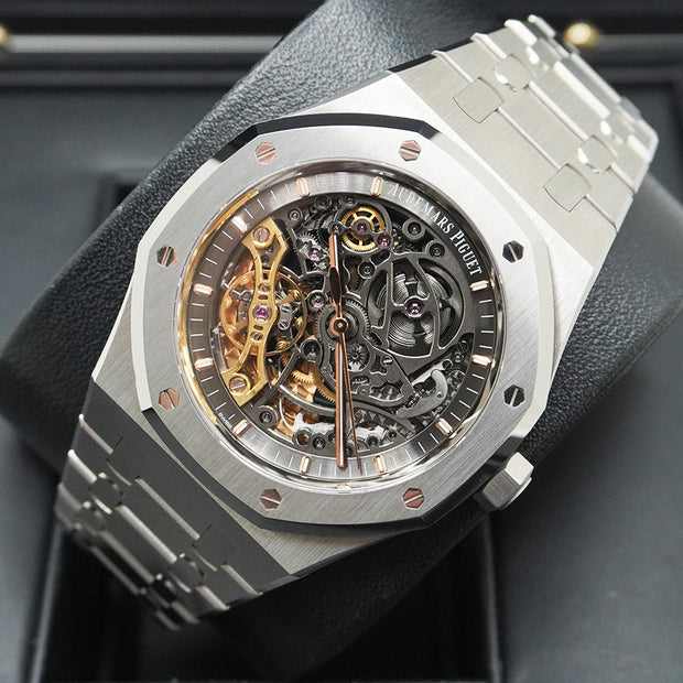 Audemars Piguet Royal Oak 41mm 15407ST Openworked Dial Pre-Owned