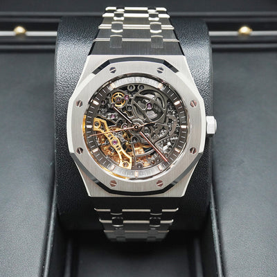 Audemars Piguet Royal Oak 41mm 15407ST Openworked Dial Pre-Owned