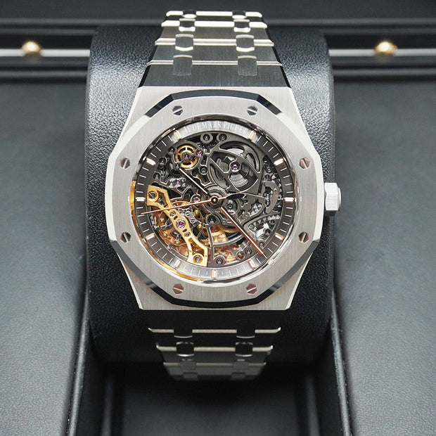 Audemars Piguet Royal Oak 41mm 15407ST Openworked Dial Pre-Owned