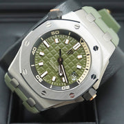 Audemars Piguet Royal Oak Offshore Diver 42mm 15720ST Green Dial