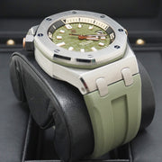 Audemars Piguet Royal Oak Offshore Diver 42mm 15720ST Green Dial