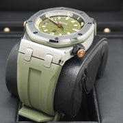 Audemars Piguet Royal Oak Offshore Diver 42mm 15720ST Green Dial