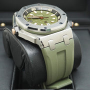 Audemars Piguet Royal Oak Offshore Diver 42mm 15720ST Green Dial