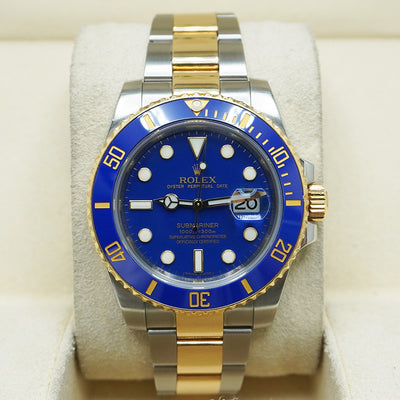 Rolex Submariner Date 41mm 116613LB Blue Dial Pre-Owned