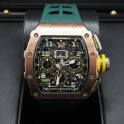 Richard Mille Chronograph RM11-03 Rose Gold 50mm Openworked Dial Pre-Owned