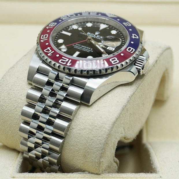 Rolex GMT-Master II "Pepsi" 40mm 126710BLRO Black Dial