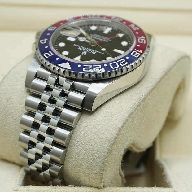 Rolex GMT-Master II "Pepsi" 40mm 126710BLRO Black Dial