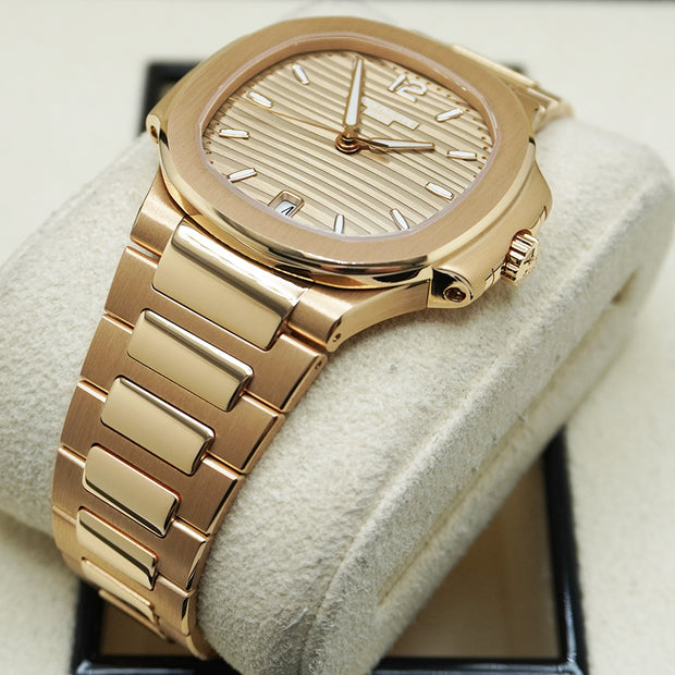 Patek Philippe Nautilus 35mm 7118/1R Rose Gold Dial