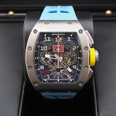 Richard Mille Chronograph RM11-FM Felipe Massa Titanium 50mm Openworked Dial Pre-Owned