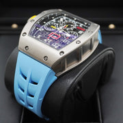 Richard Mille Chronograph RM11-FM Felipe Massa Titanium 50mm Openworked Dial Pre-Owned