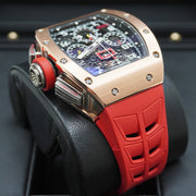 Richard Mille RM11-FM Felipe Massa Chronograph Rose Gold 50mm Openworked Dial Pre-Owned