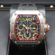 Richard Mille RM65-01 Automatic Winding Titanium Split Chronograph Openworked Dial