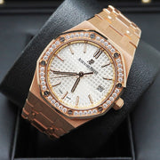 Audemars Piguet Royal Oak 34mm 77351OR Silver Dial