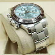 Rolex Daytona 50th Anniversary Edition 40mm 116506 Ice Blue Baguette Diamond Dial