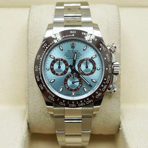Rolex Daytona 50th Anniversary Edition 116506LB Ice Blue Dial Pre-Owned
