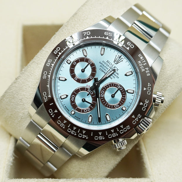 Rolex Daytona 50th Anniversary Edition 116506LB Ice Blue Dial Pre-Owned