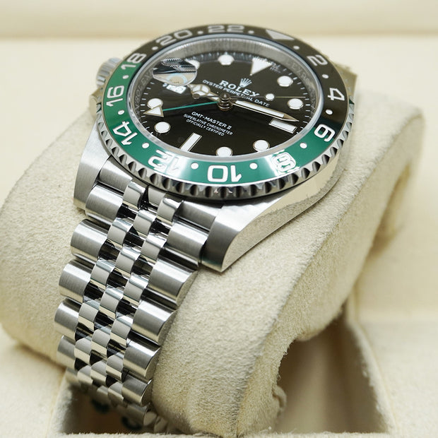 Rolex GMT-Master II 40mm Steel Sprite Lefty Jubilee 126720VTNR