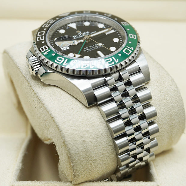 Rolex GMT-Master II 40mm Steel Sprite Lefty Jubilee 126720VTNR