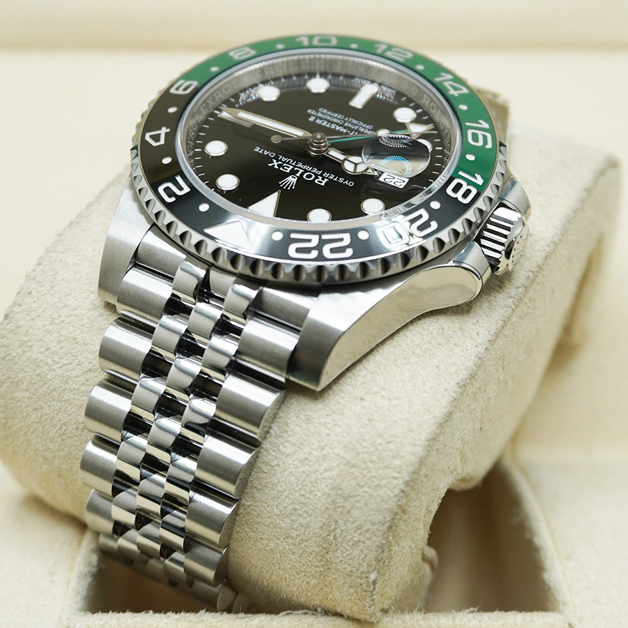 Rolex GMT-Master II 40mm Steel Sprite Lefty Jubilee | 126720VTNR
