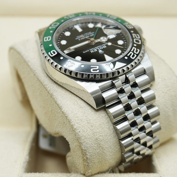 Rolex GMT-Master II 40mm Steel Sprite Lefty Jubilee 126720VTNR