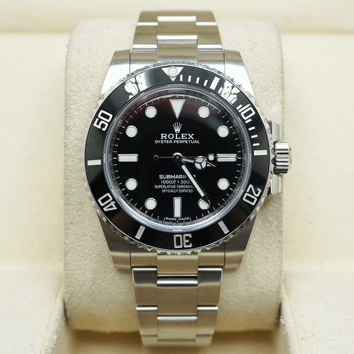 Rolex Submariner No Date 40mm 114060 Black Dial Pre-Owned