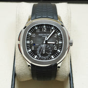 Patek Philippe Aquanaut Dual Time 40mm 5164A Black Dial