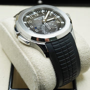 Patek Philippe Aquanaut Dual Time 40mm 5164A Black Dial