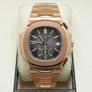 Patek Philippe Nautilus Chronograph 40mm 5980/1R Black Dial