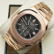 Patek Philippe Nautilus Chronograph 40mm 5980/1R Black Dial