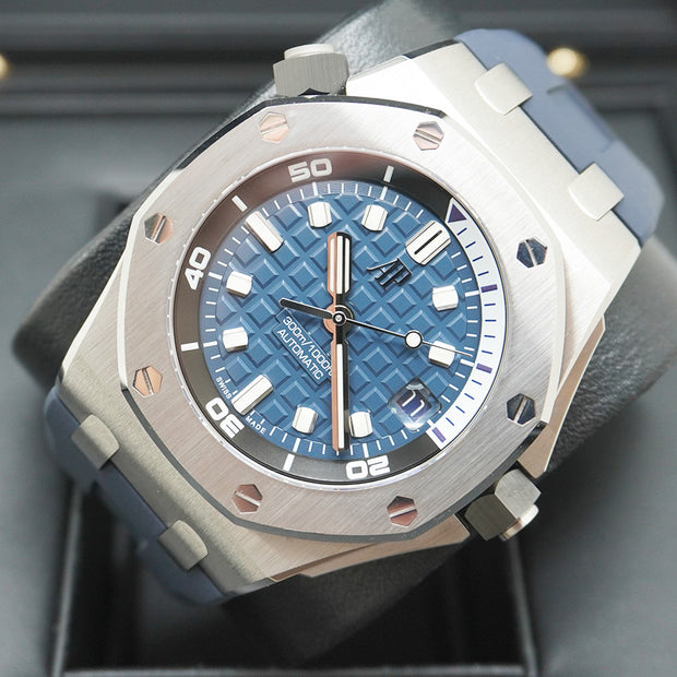 Audemars Piguet Royal Oak Offshore Diver 42mm 15720ST Blue Dial