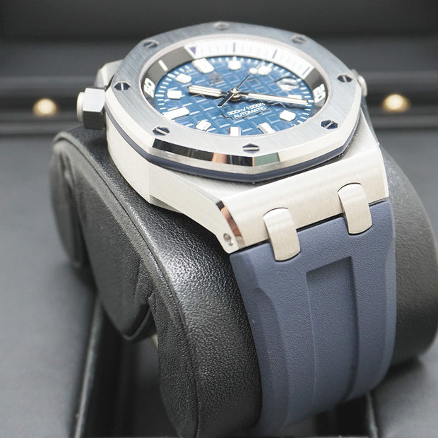 Audemars Piguet Royal Oak Offshore Diver 42mm 15720ST Blue Dial