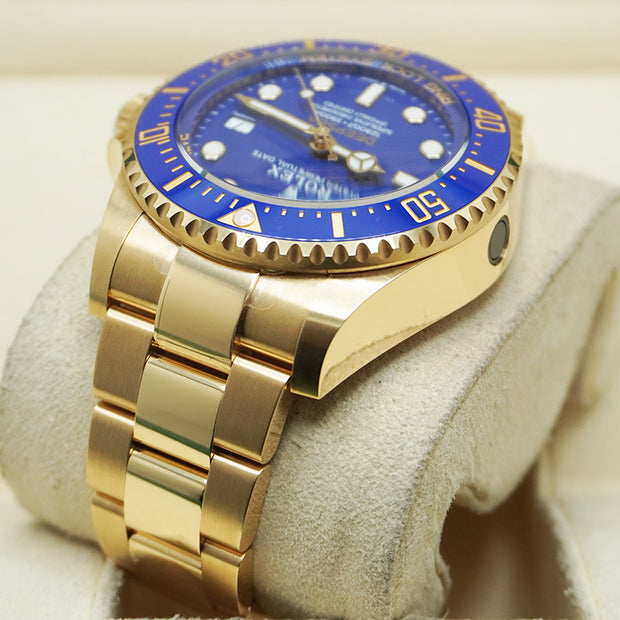 Rolex Sea-Dweller Deepsea 44mm Yellow Gold Blue Dial 136668LB