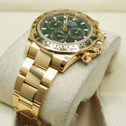 Rolex Daytona 40mm Yellow Gold 116508 Green Dial