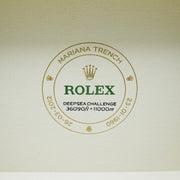 Rolex Sea-Dweller Deepsea 126067 Titanium Oyster Perpetual Challenge 50mm Black Dial