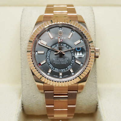 Rolex Sky-Dweller 42mm 326935 Rhodium Dial Pre-Owned