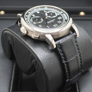 A Lange & Sohne 18kt White Gold 1815 Chronograph 40mm Black Dial Pre-Owned