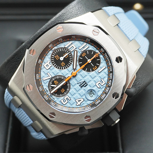 Audemars Piguet Royal Oak Offshore Chronograph 42mm 26238ST.OO.A340CA.01 Tiffany Blue Dial