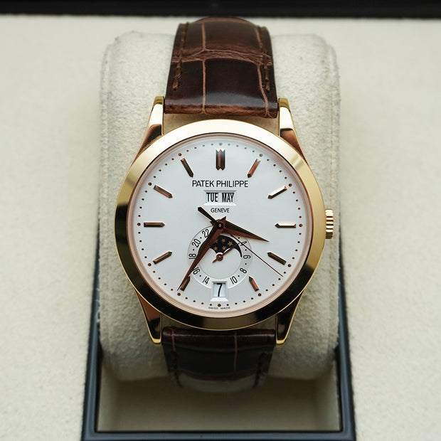 Patek Philippe Annual Calendar Complication 38mm 5396R Silver Dial